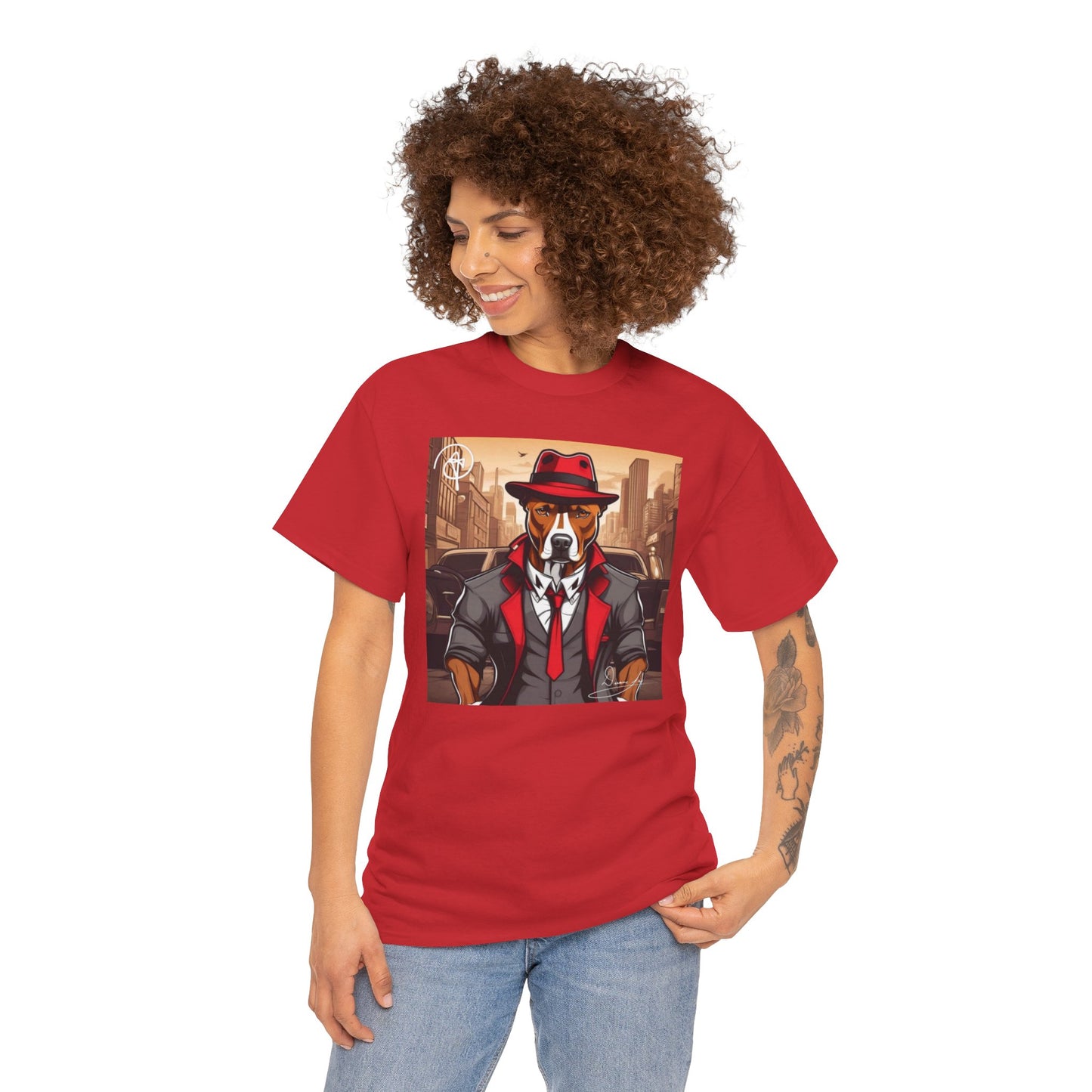 Unisex Pitbull Heavy Cotton Tee