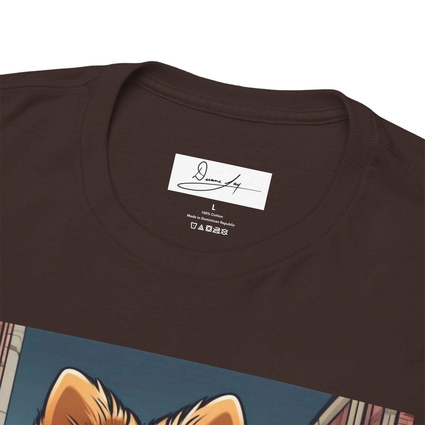 DuaneJay Pomeranian Business Dog T-Shirt — cute Pomeranian in suit graphic tee streetwear