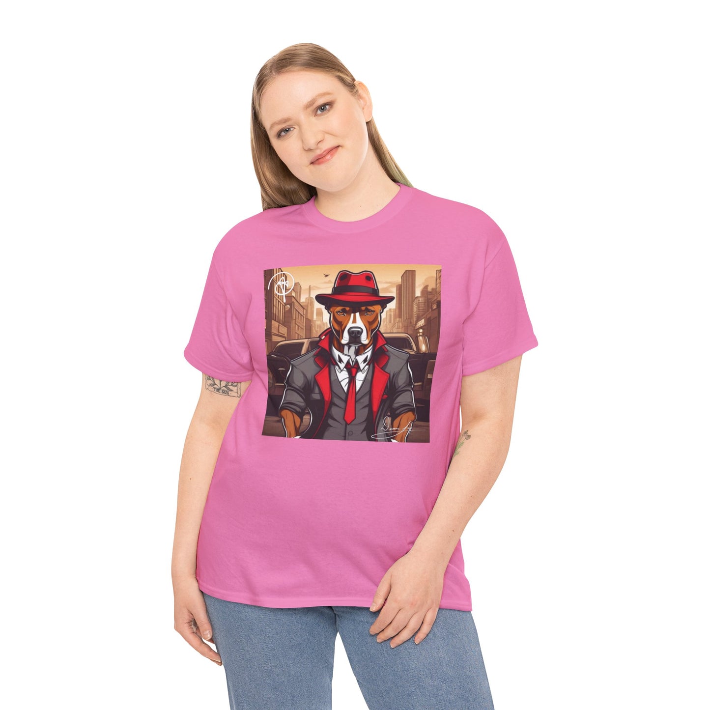 Unisex Pitbull Heavy Cotton Tee