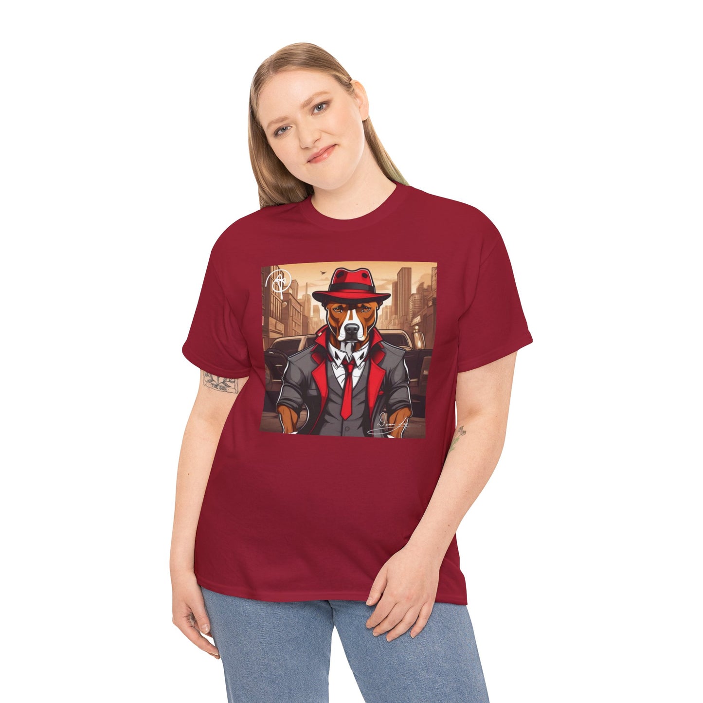 Unisex Pitbull Heavy Cotton Tee