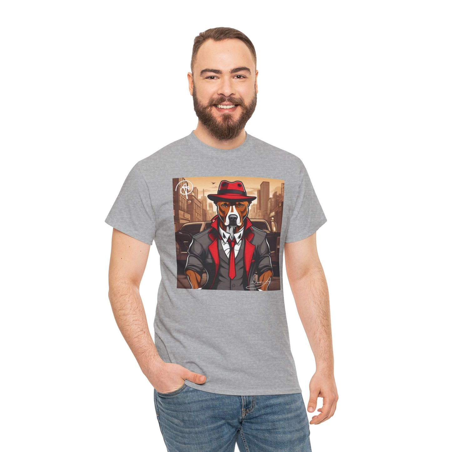 Unisex Pitbull Heavy Cotton Tee