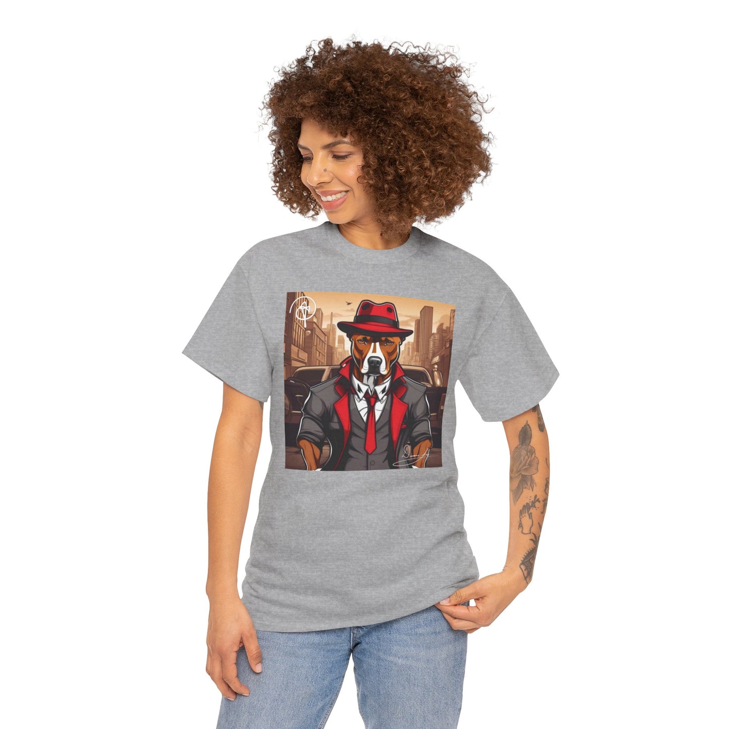 Unisex Pitbull Heavy Cotton Tee