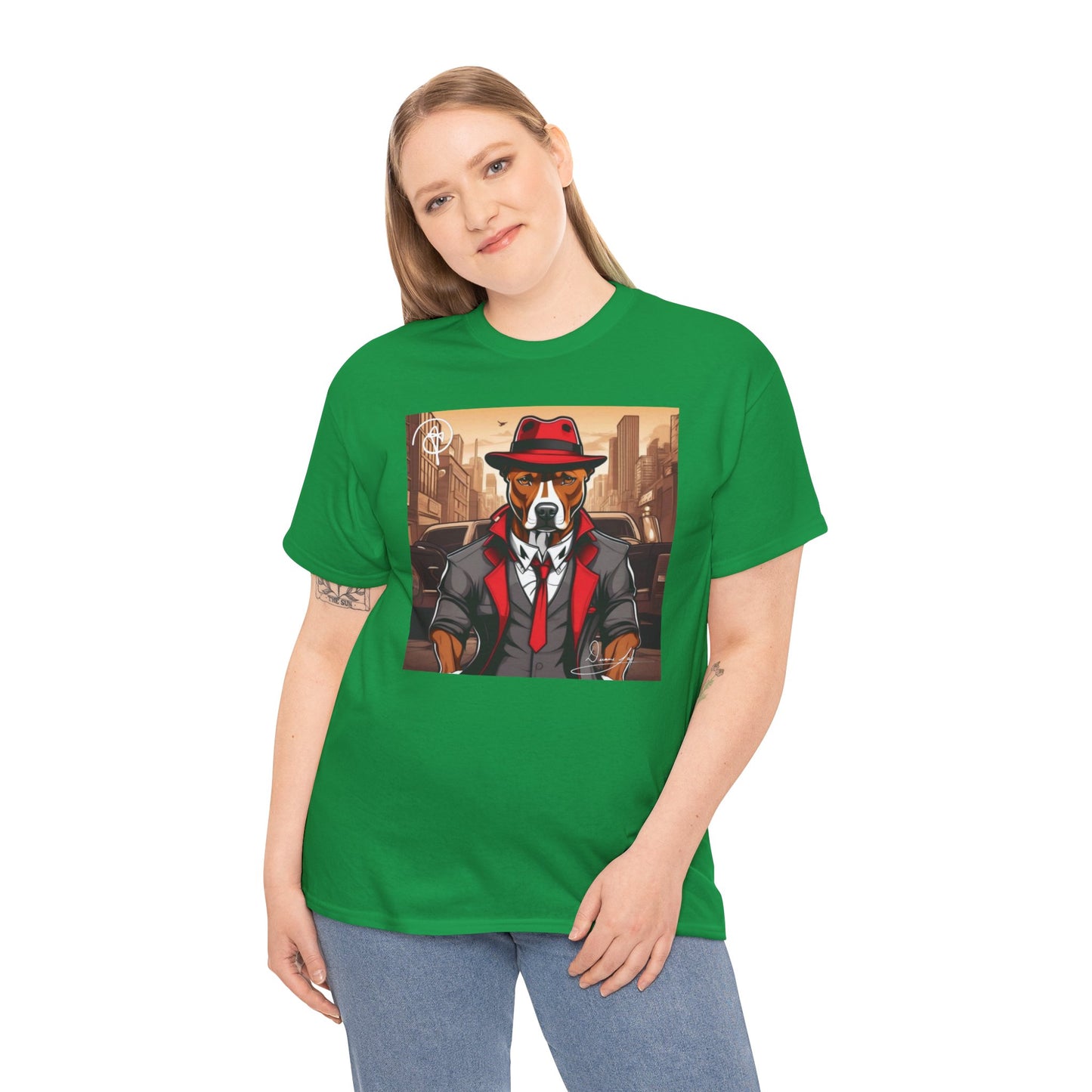 Unisex Pitbull Heavy Cotton Tee