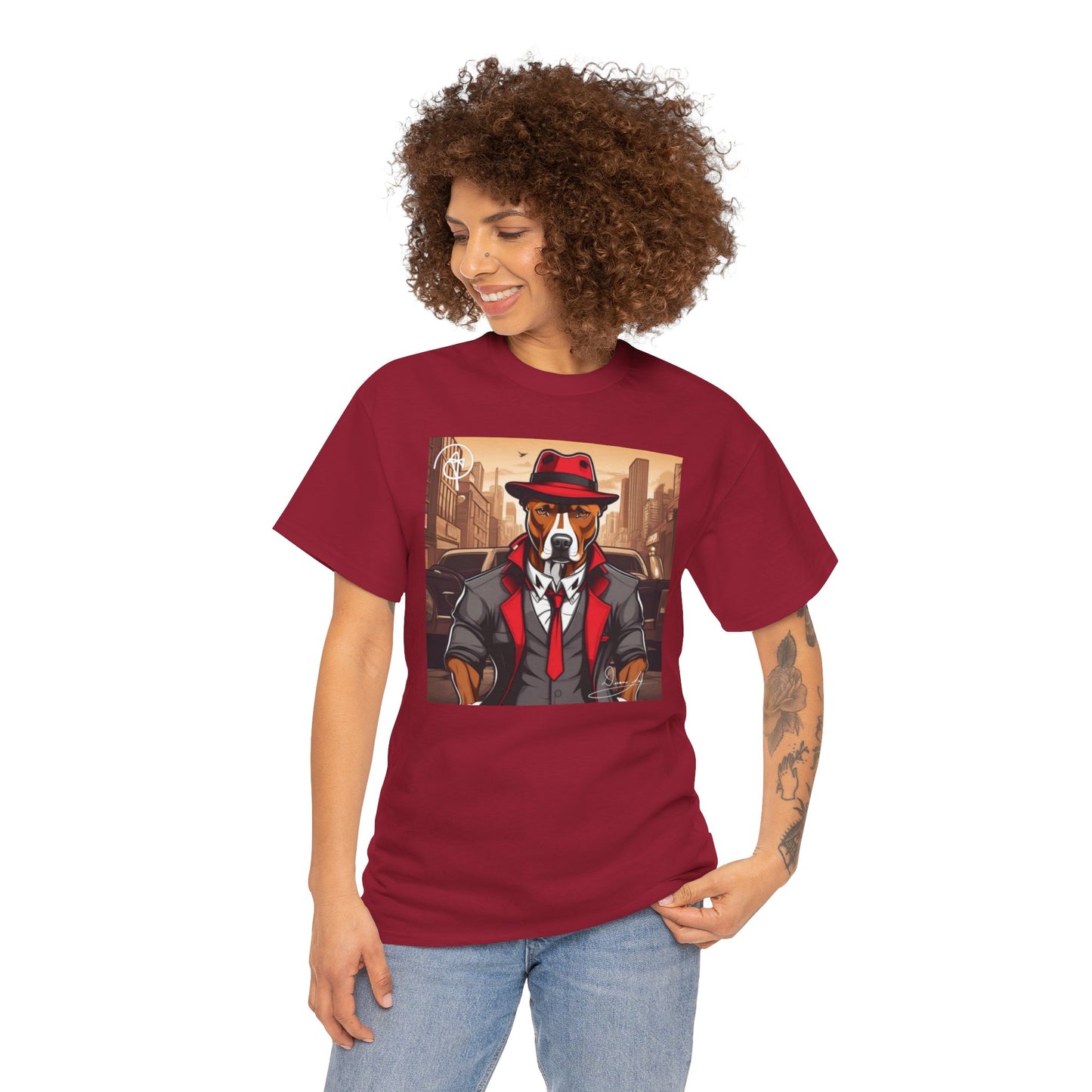 Unisex Pitbull Heavy Cotton Tee