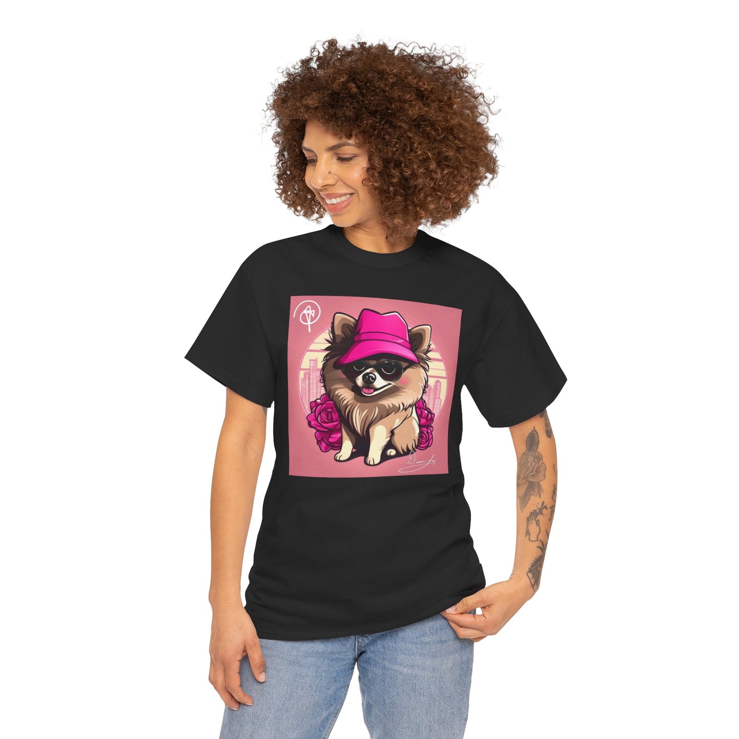 Unisex Pomeranian Heavy Cotton Tee