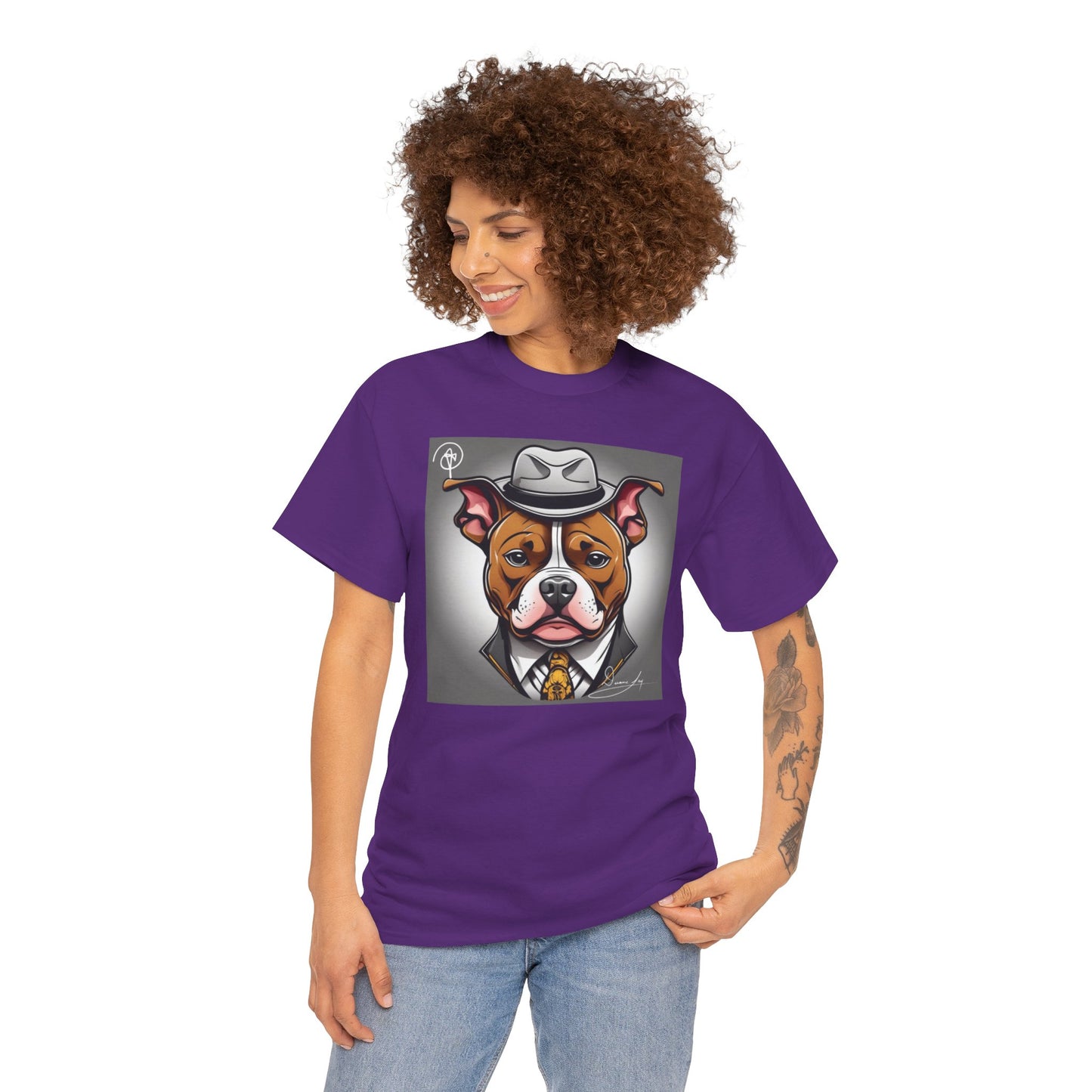 Unisex Pitbull Heavy Cotton Tee