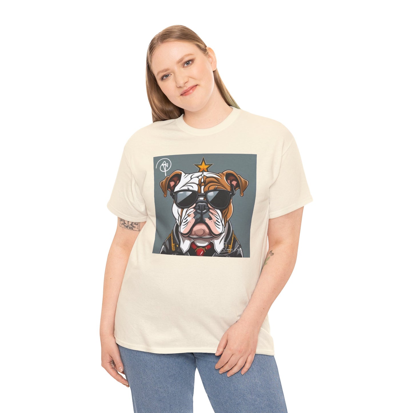 Unisex Bulldog Heavy Cotton Tee