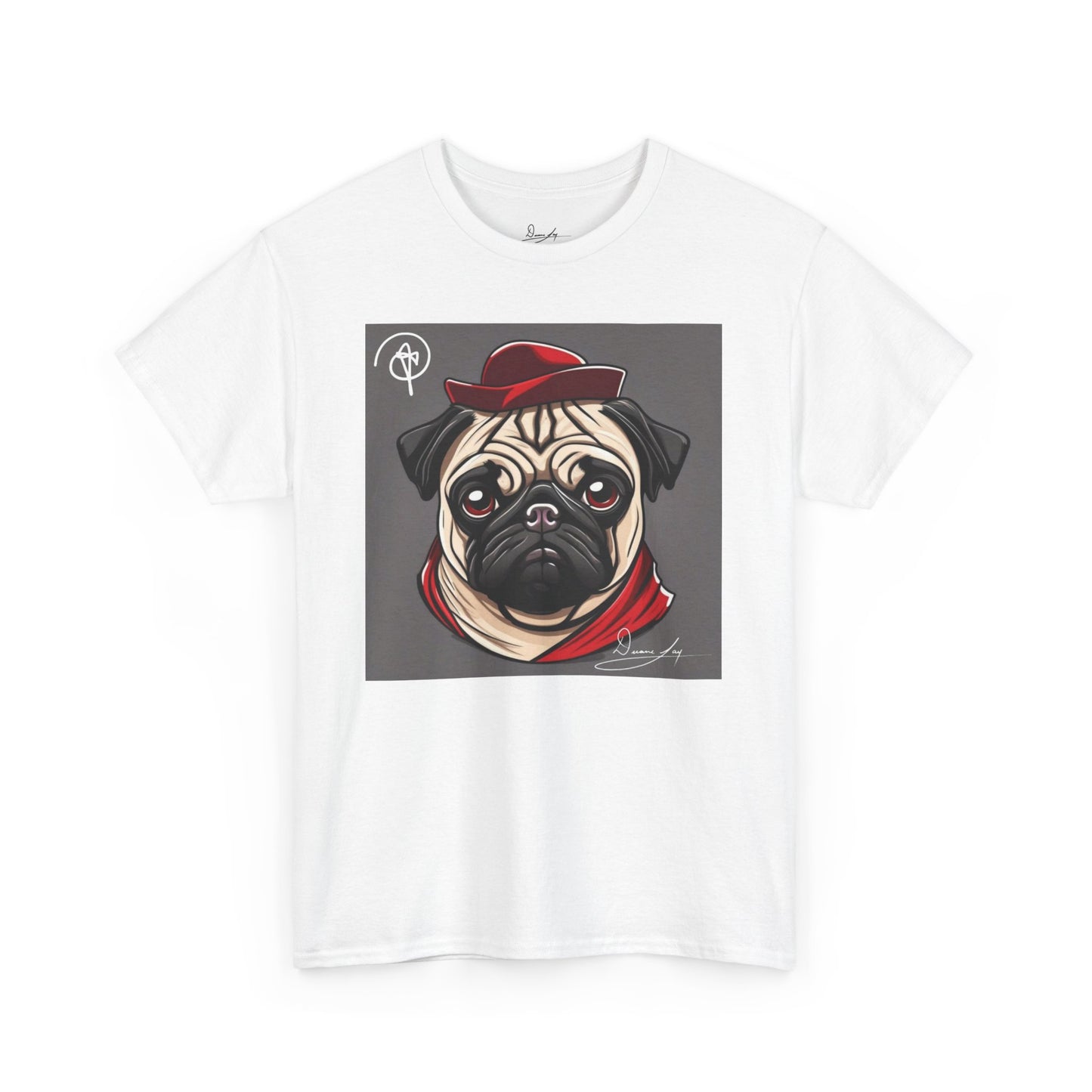 Unisex Pug Heavy Cotton Tee