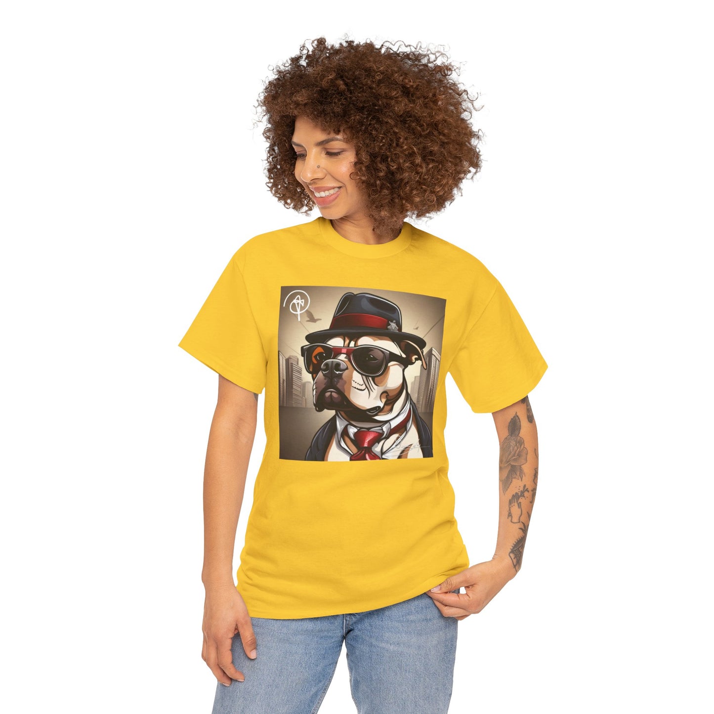 Unisex Pitbull Heavy Cotton Tee