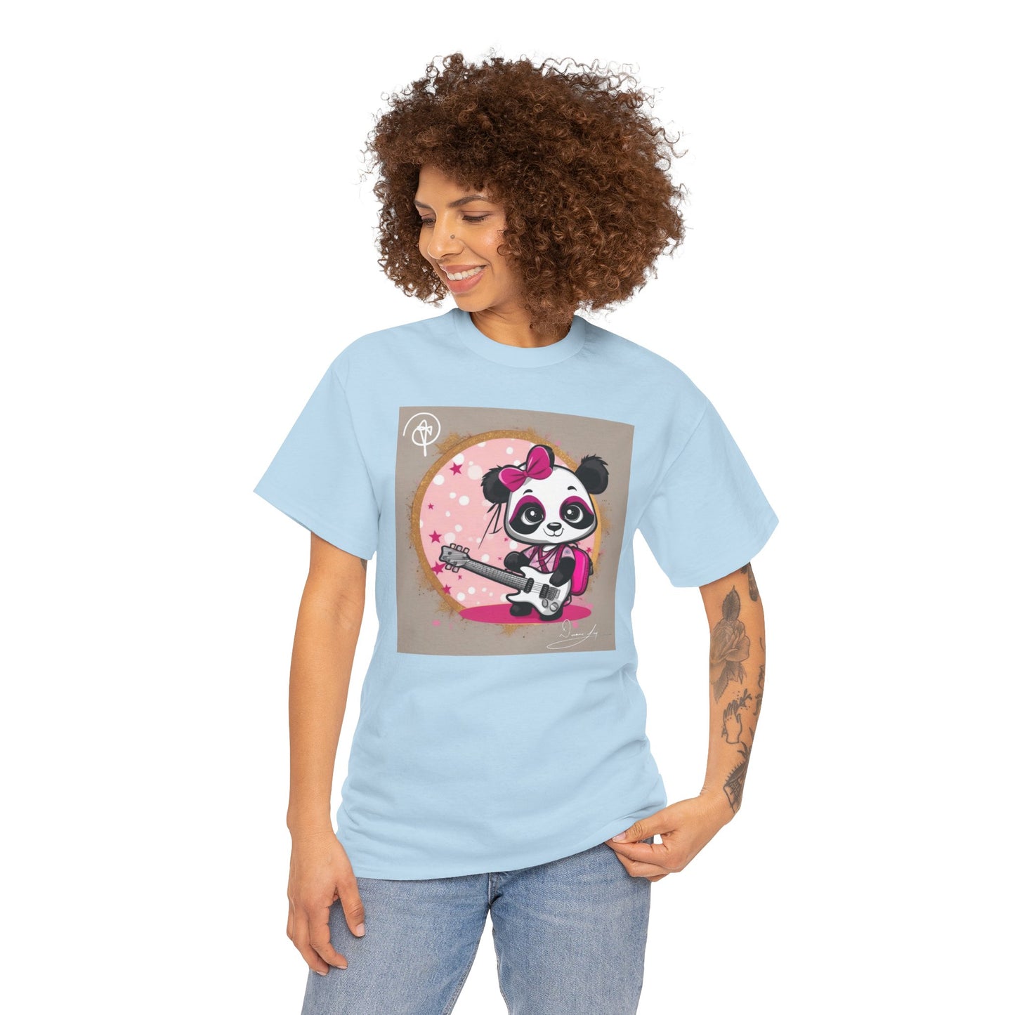 Unisex PandaHeavy Cotton Tee