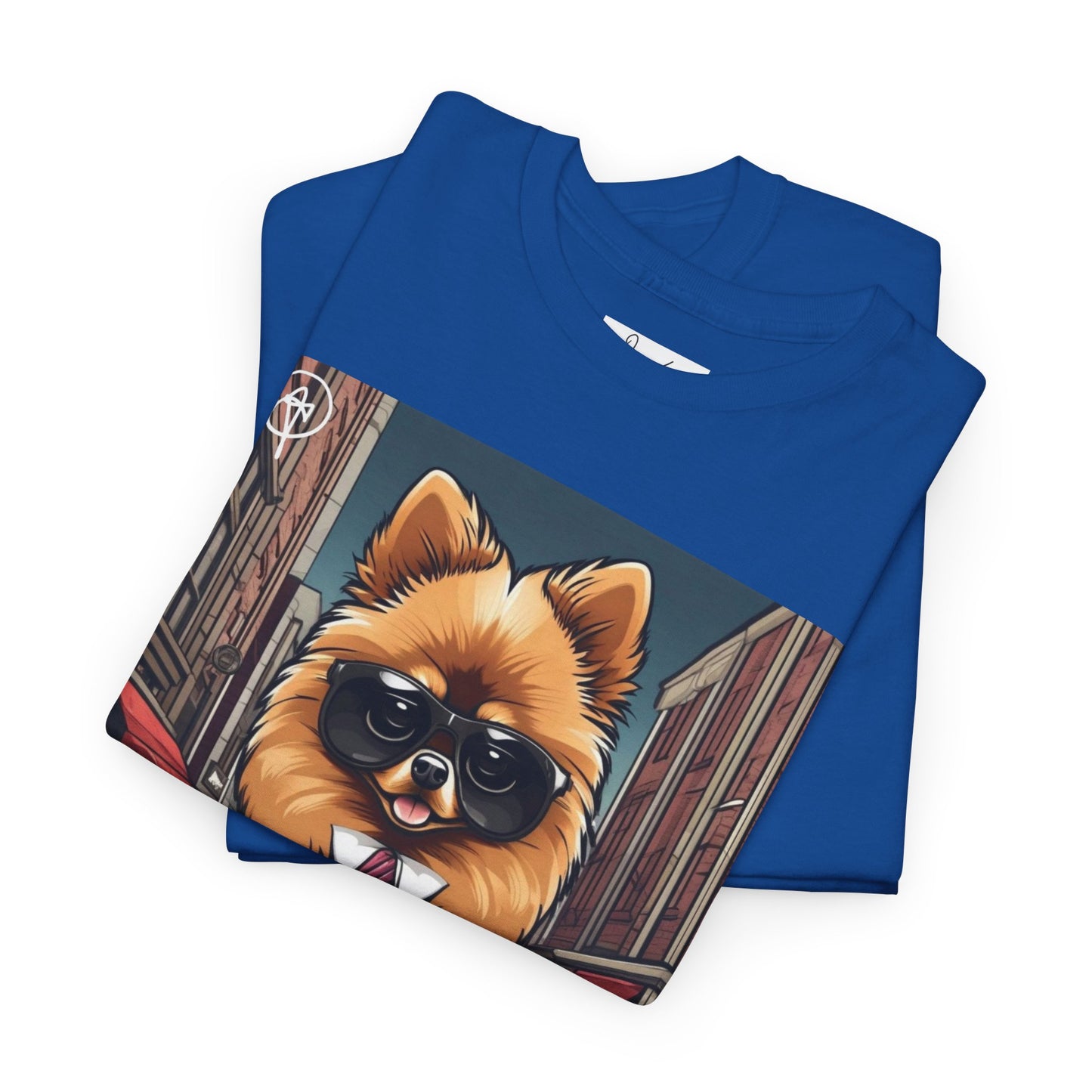 Adult Unisex Pomeranian Heavy Cotton Tee