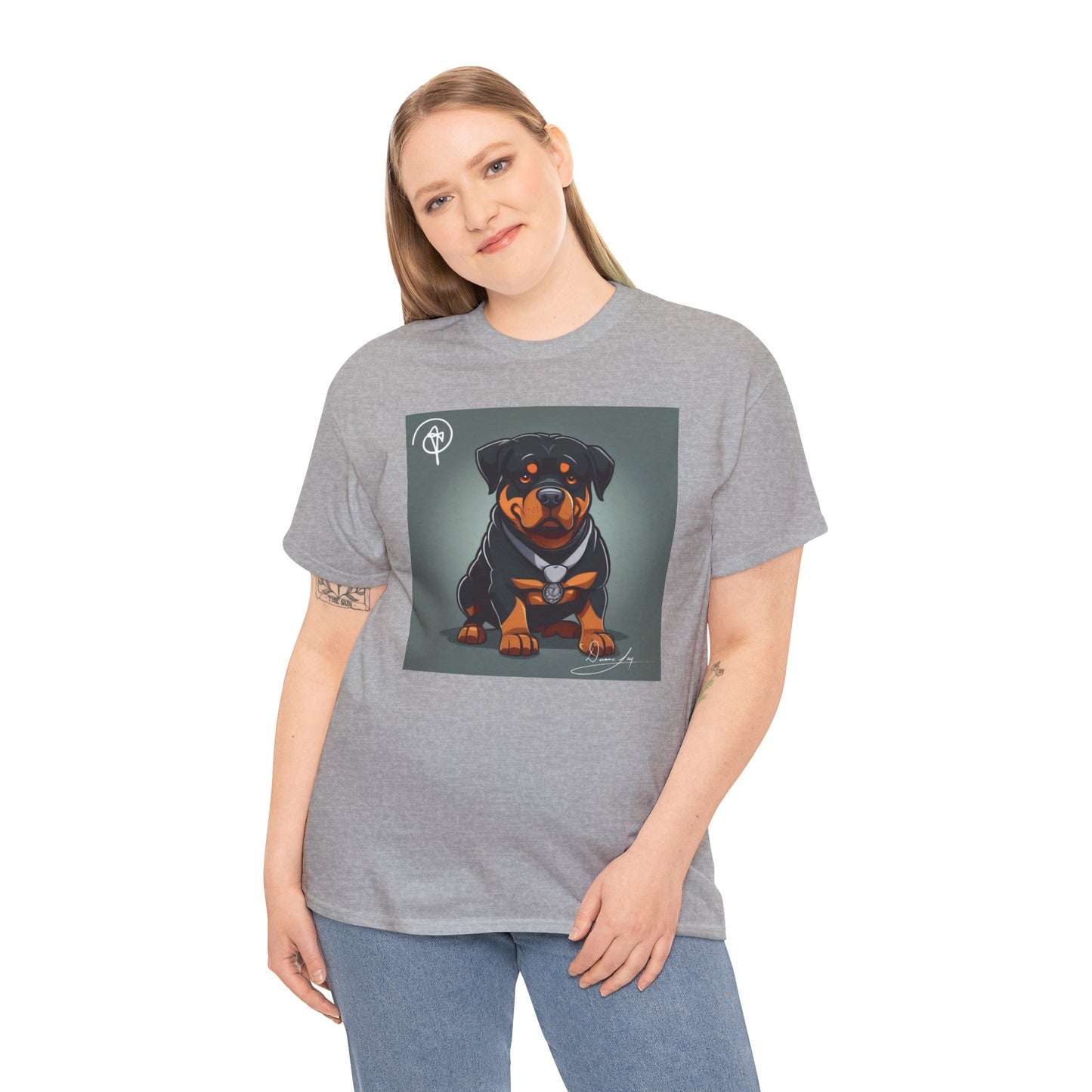 Unisex Rottweiler Heavy Cotton Tee