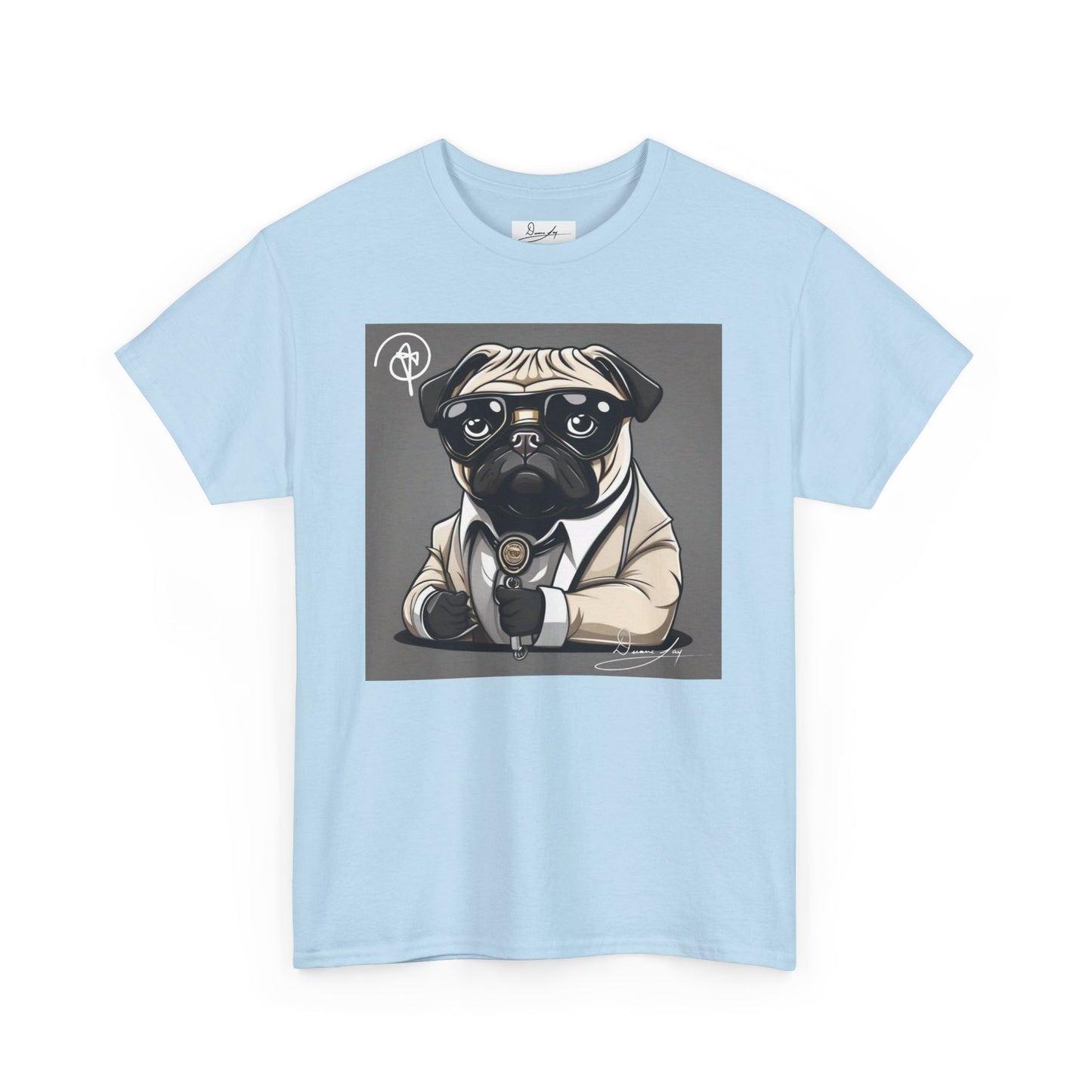 Unisex Pug Heavy Cotton Tee