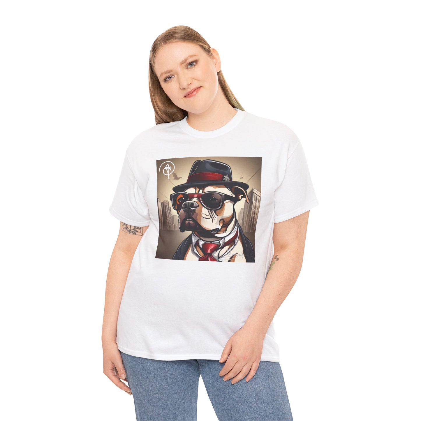 Unisex Pitbull Heavy Cotton Tee