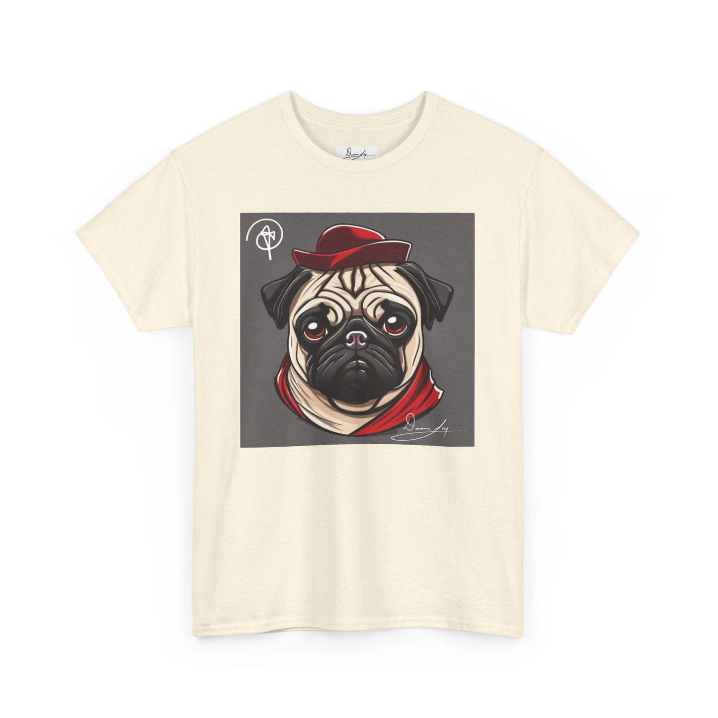 Unisex Pug Heavy Cotton Tee