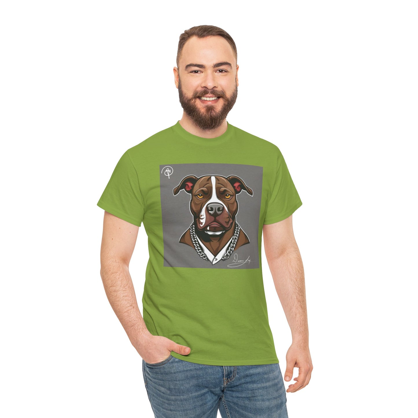 Unisex Pitbull Heavy Cotton Tee