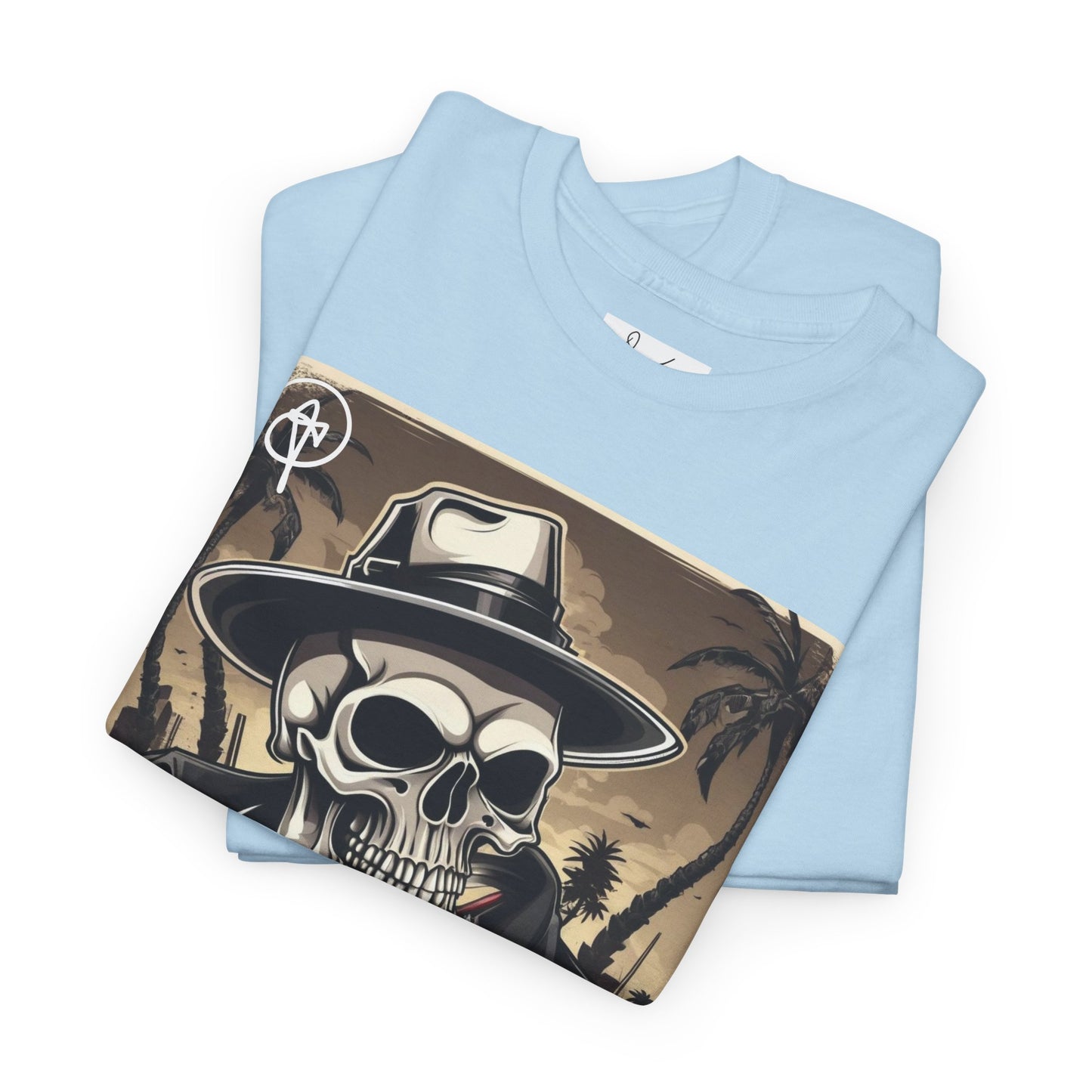 Unisex Boss Skeleton Heavy Cotton Tee