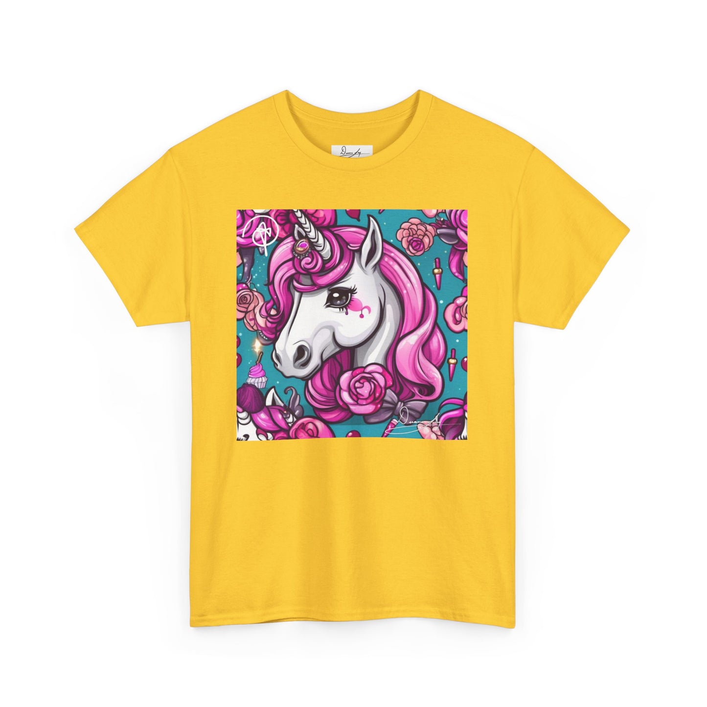 Adult Unisex Unicorn Heavy Cotton Tee