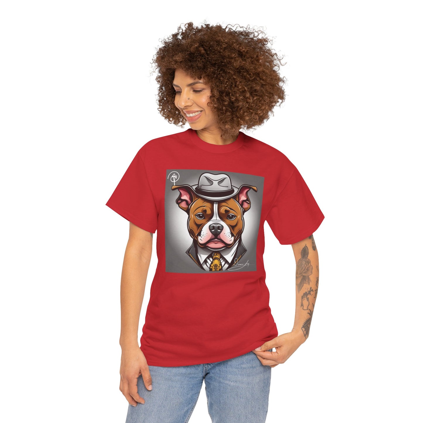 Unisex Pitbull Heavy Cotton Tee