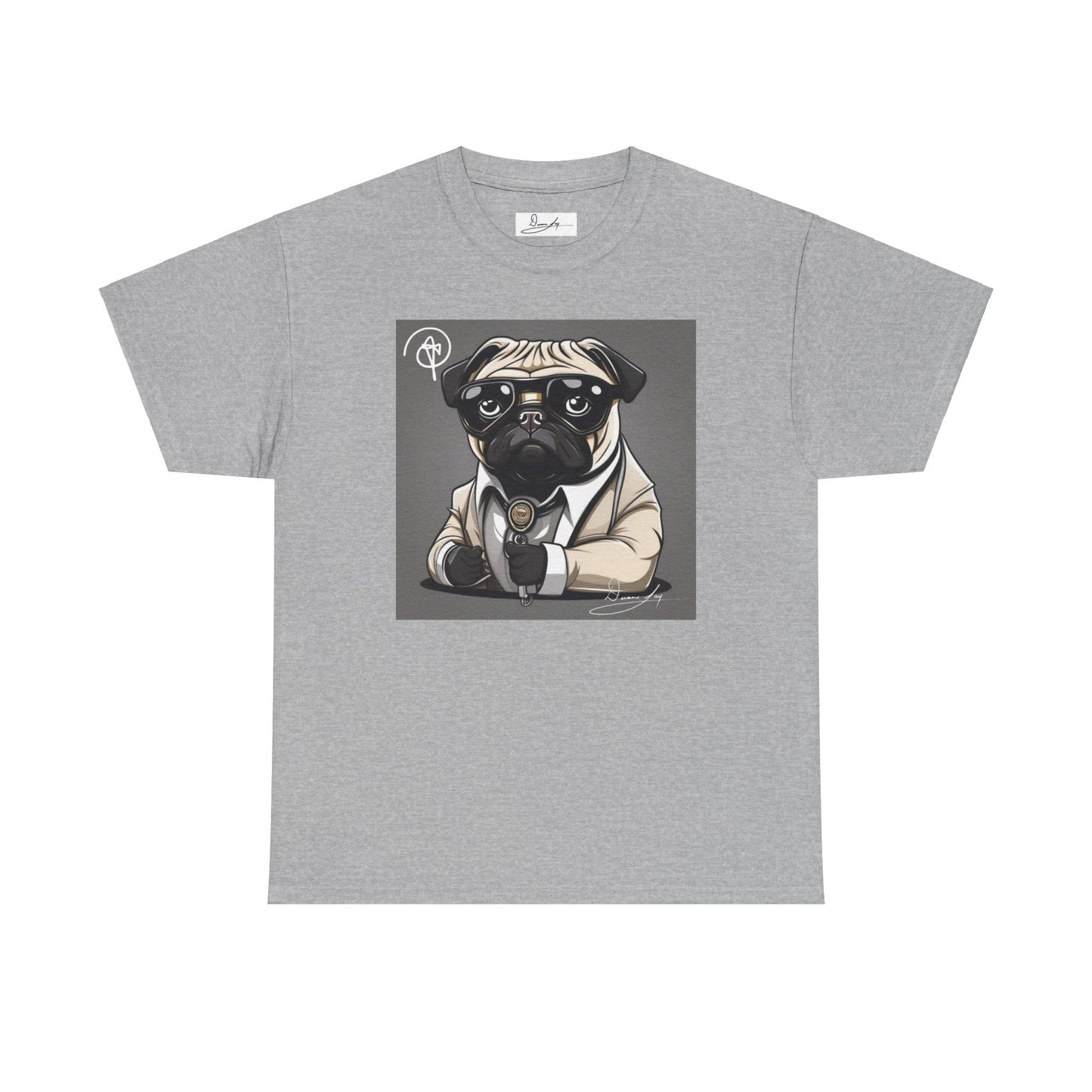 Unisex Pug Heavy Cotton Tee