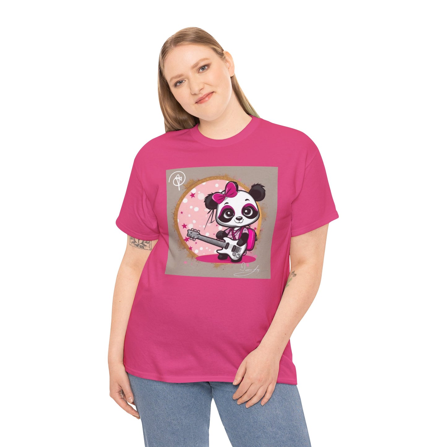 Unisex PandaHeavy Cotton Tee