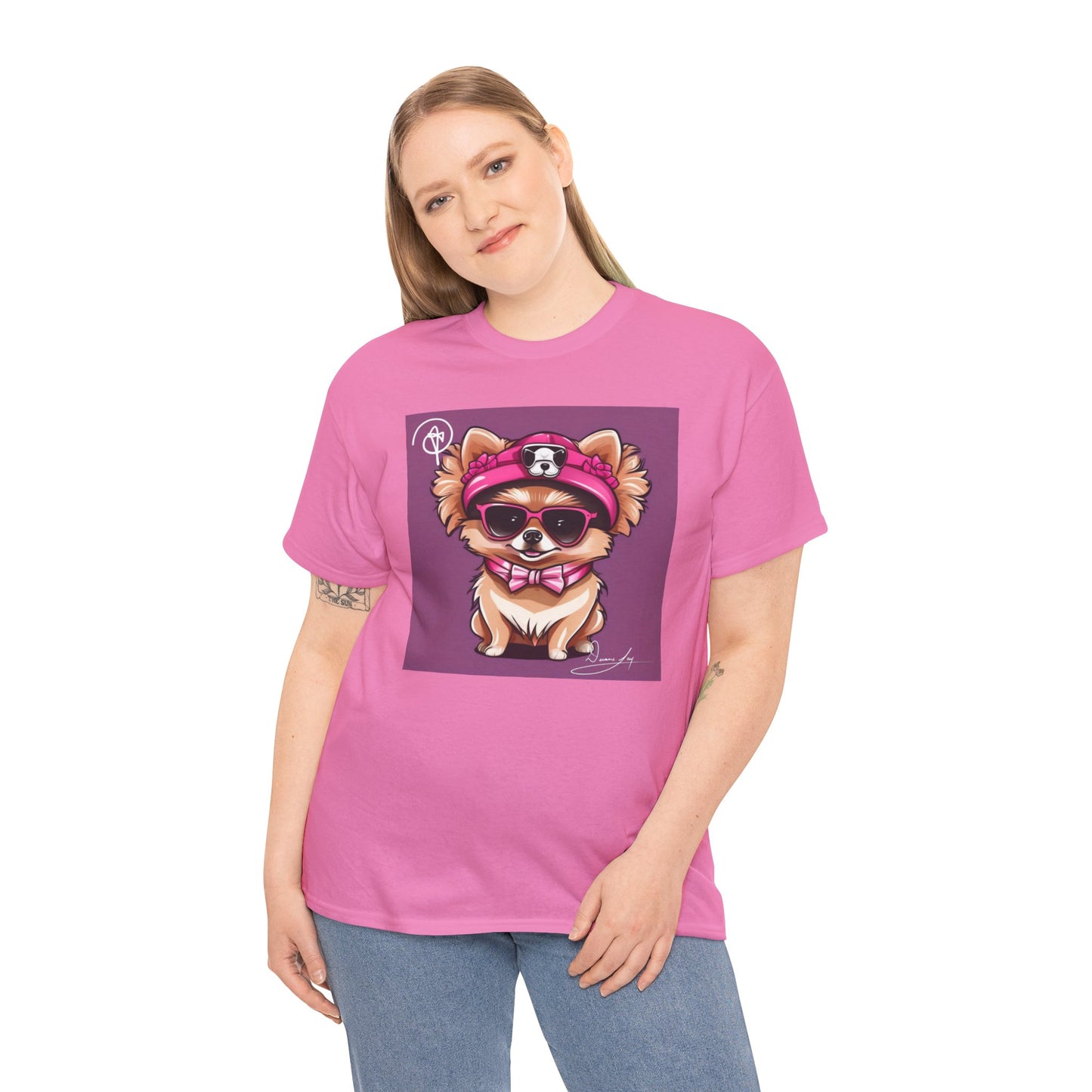 Unisex Pomeranian Heavy Cotton Tee