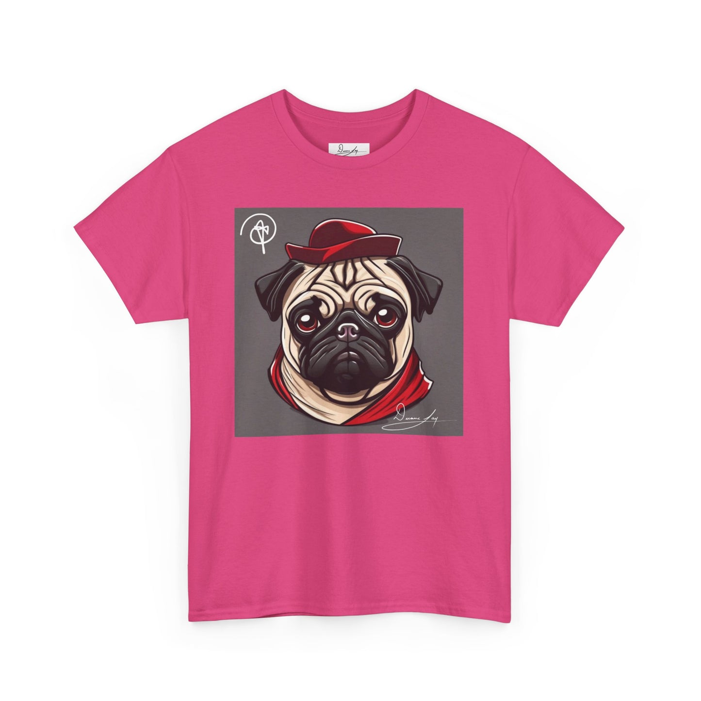 Unisex Pug Heavy Cotton Tee