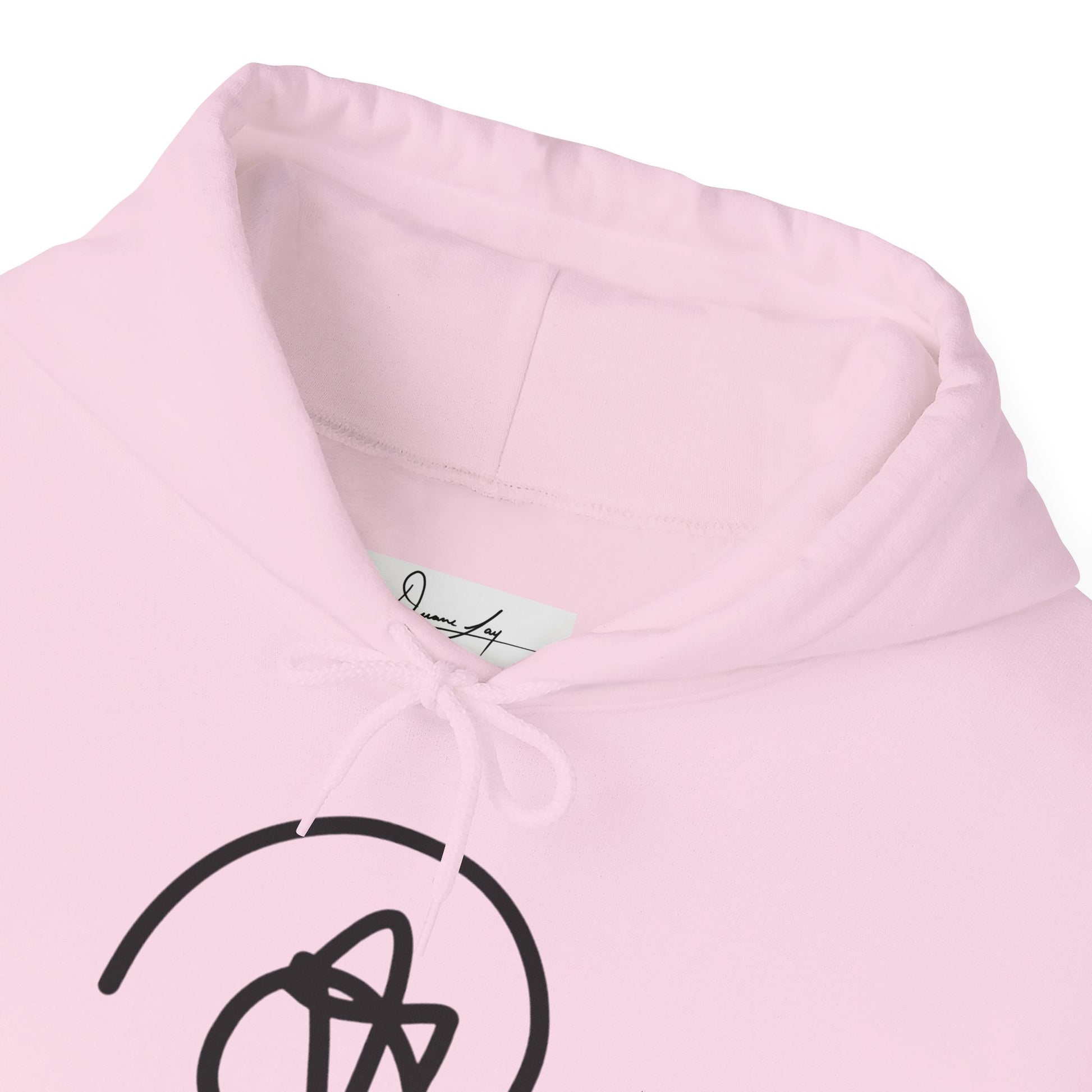 DuaneJay Signature Hoodie Black Logo — premium streetwear pullover featuring bold black signature design, crafted for comfort and style, the ultimate statement piece for those who live and breathe the DuaneJay Fashion lifestyle with confidence and distinction