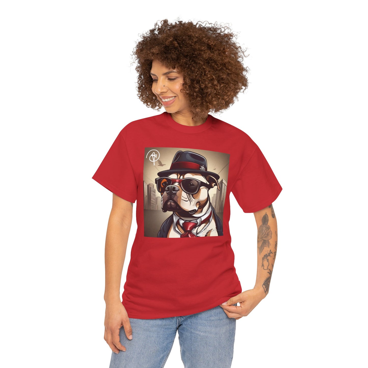 Unisex Pitbull Heavy Cotton Tee