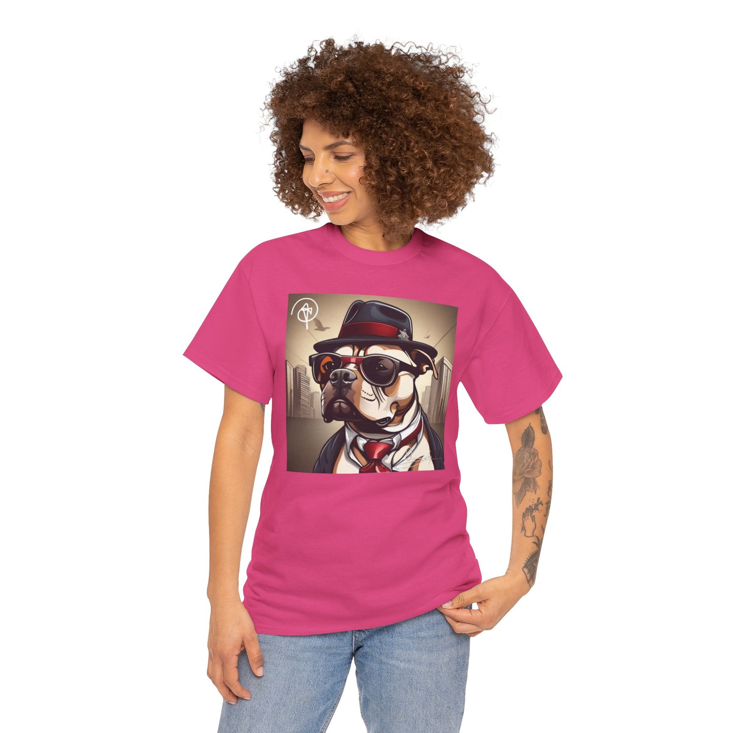 Unisex Pitbull Heavy Cotton Tee