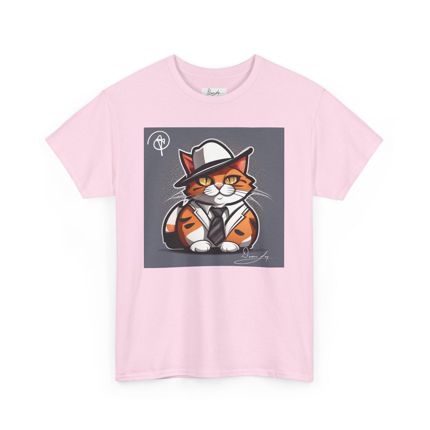 Unisex Cat Heavy Cotton Tee