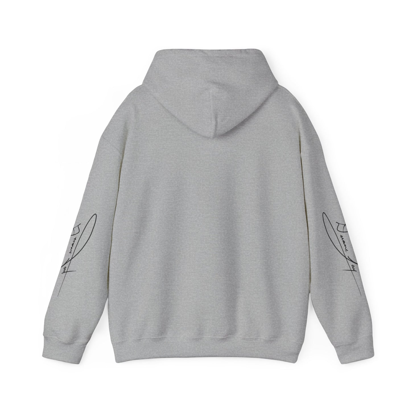 DuaneJay Signature Hoodie Black Logo — premium streetwear pullover featuring bold black signature design, crafted for comfort and style, the ultimate statement piece for those who live and breathe the DuaneJay Fashion lifestyle with confidence and distinction