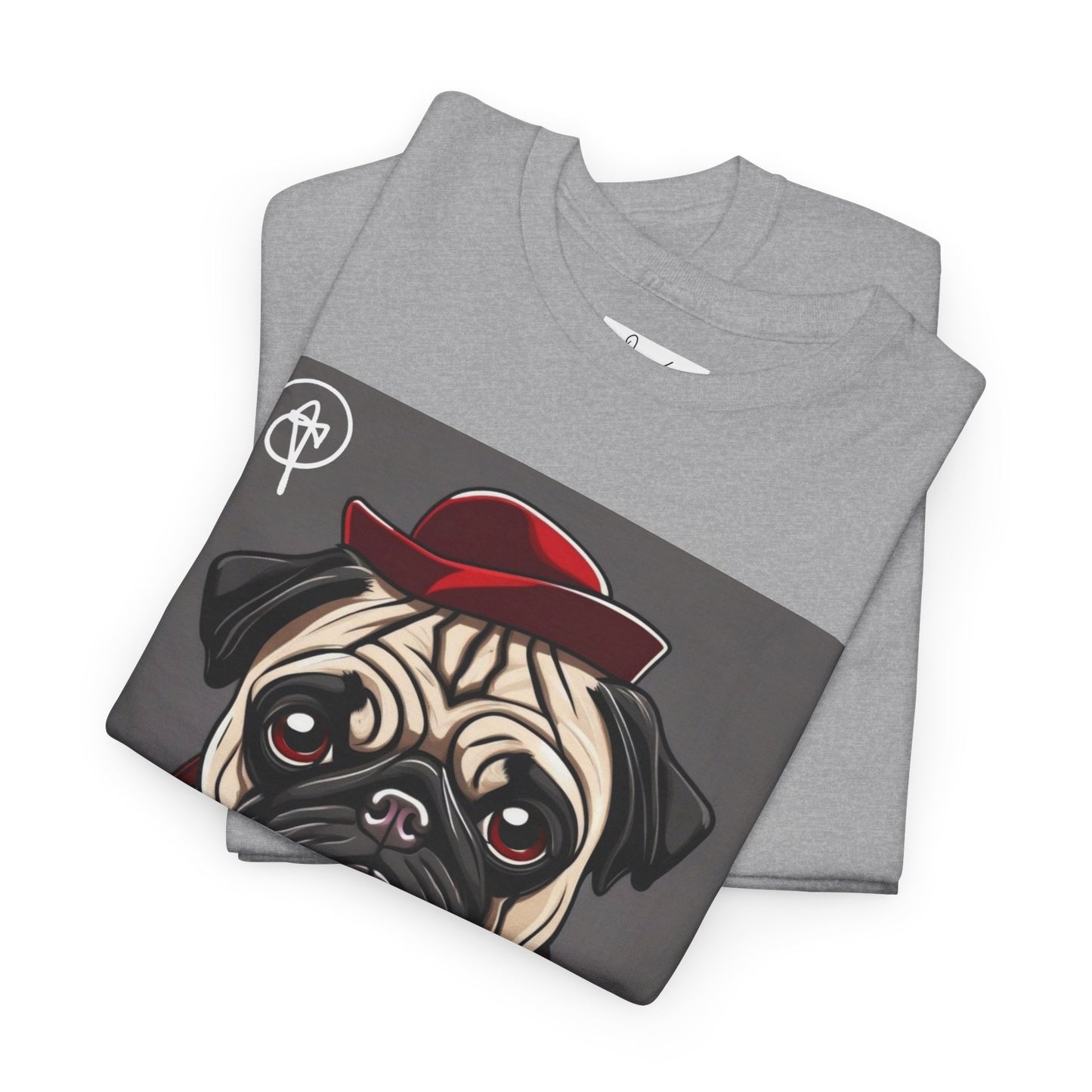 Unisex Pug Heavy Cotton Tee