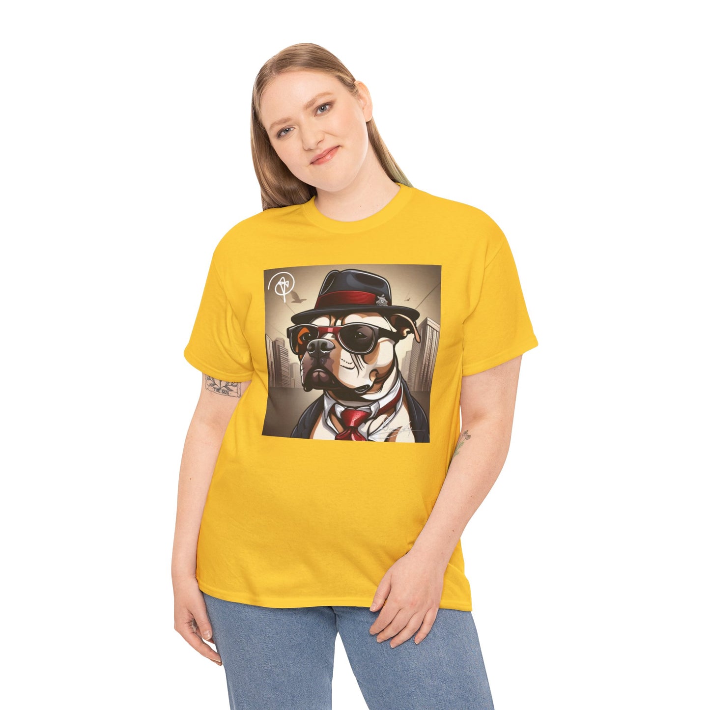 Unisex Pitbull Heavy Cotton Tee