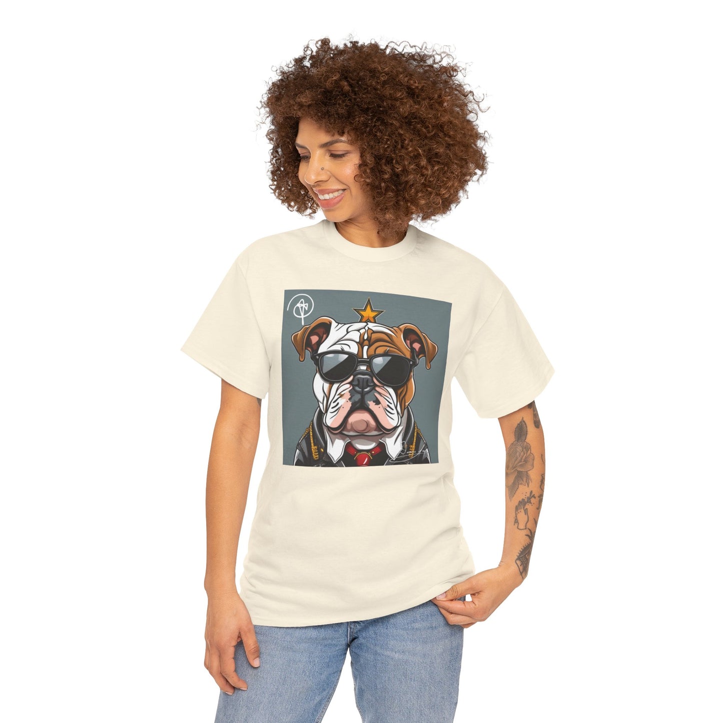 Unisex Bulldog Heavy Cotton Tee