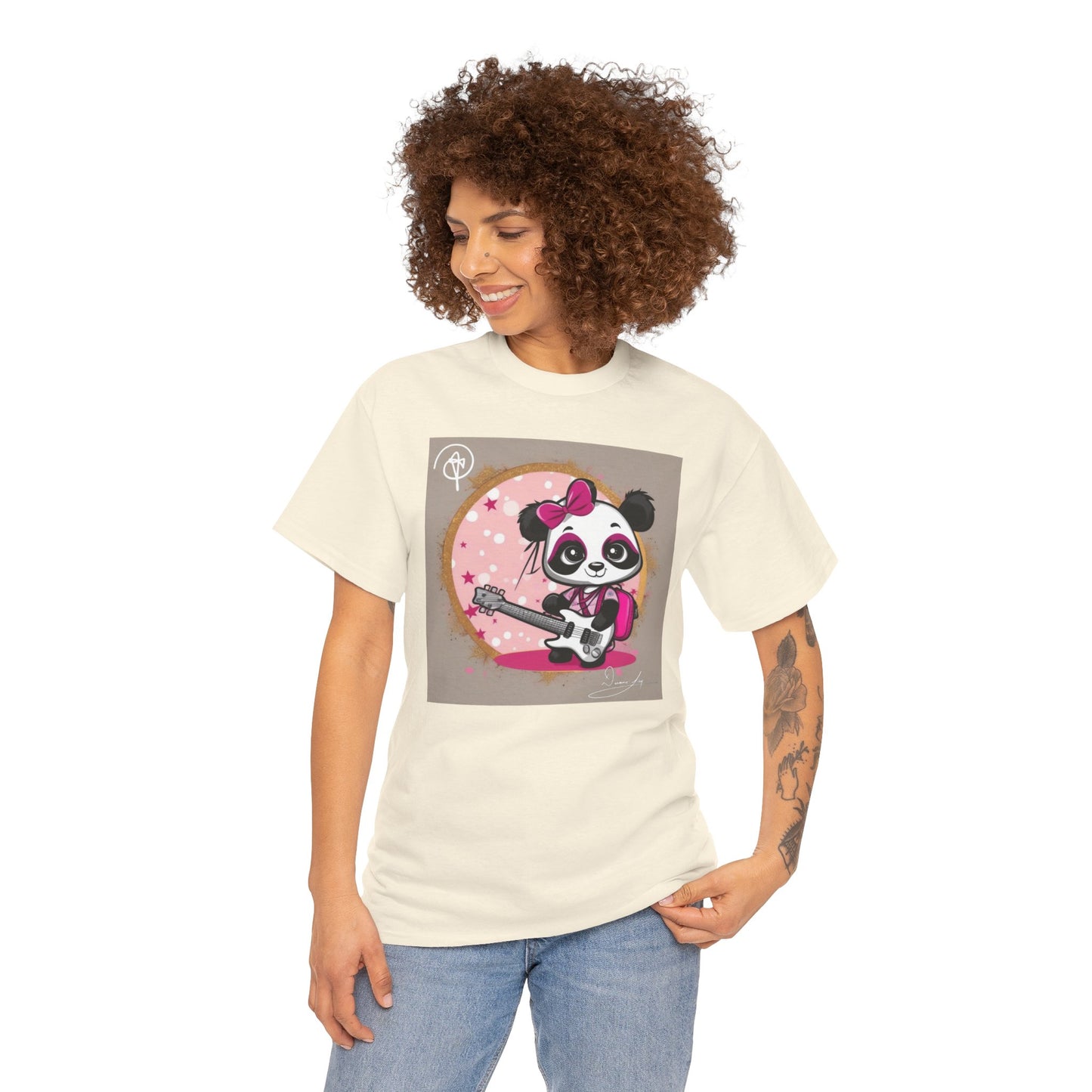 Unisex PandaHeavy Cotton Tee