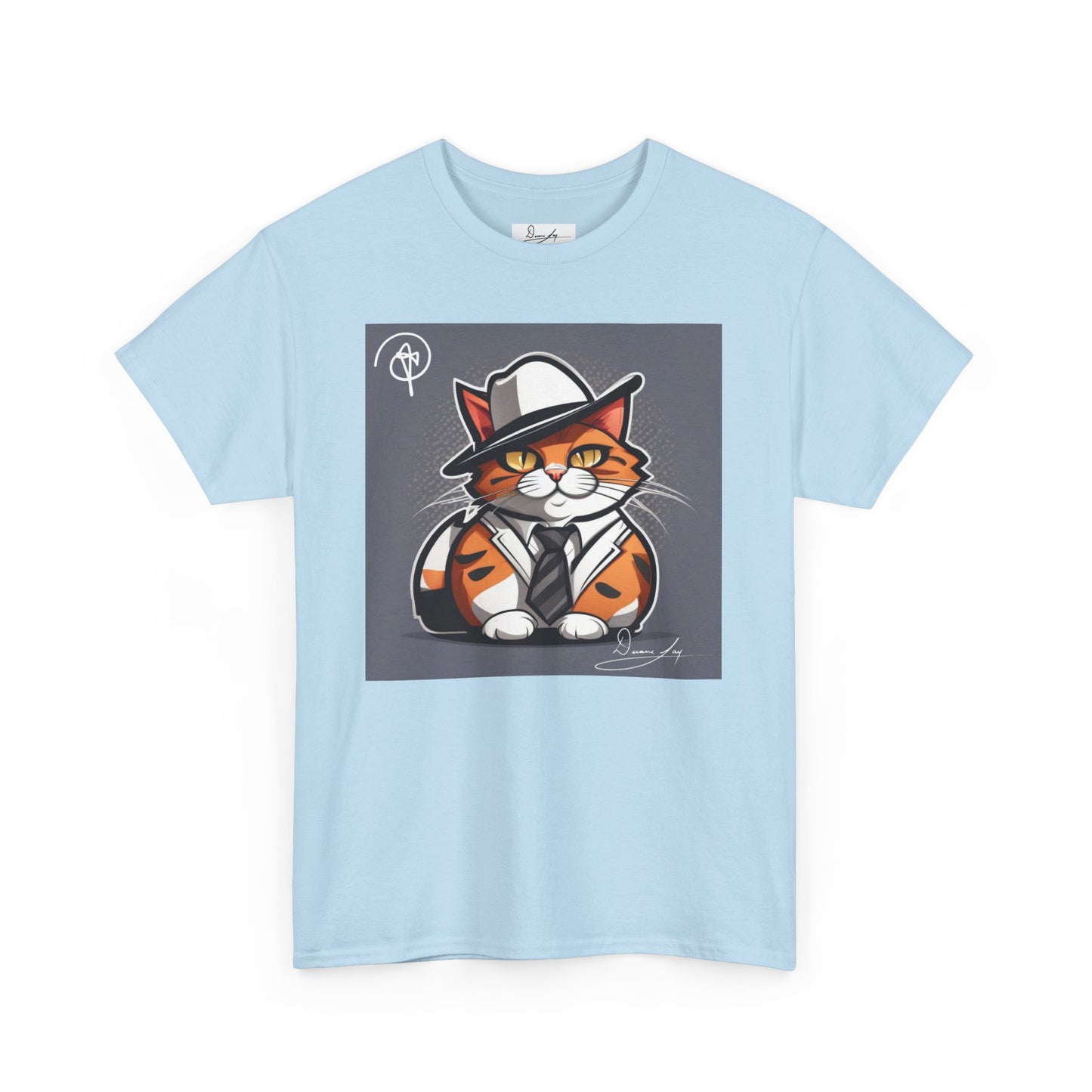 Unisex Cat Heavy Cotton Tee