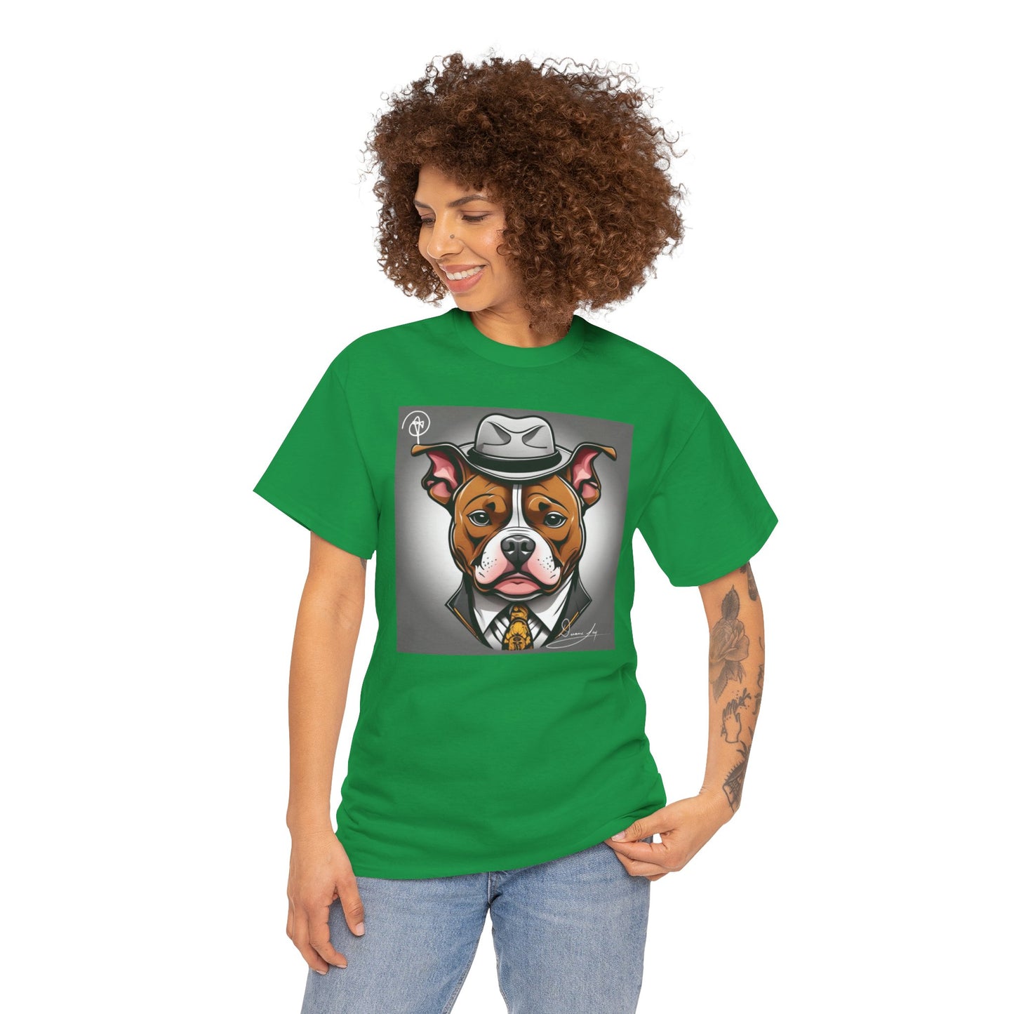 Unisex Pitbull Heavy Cotton Tee