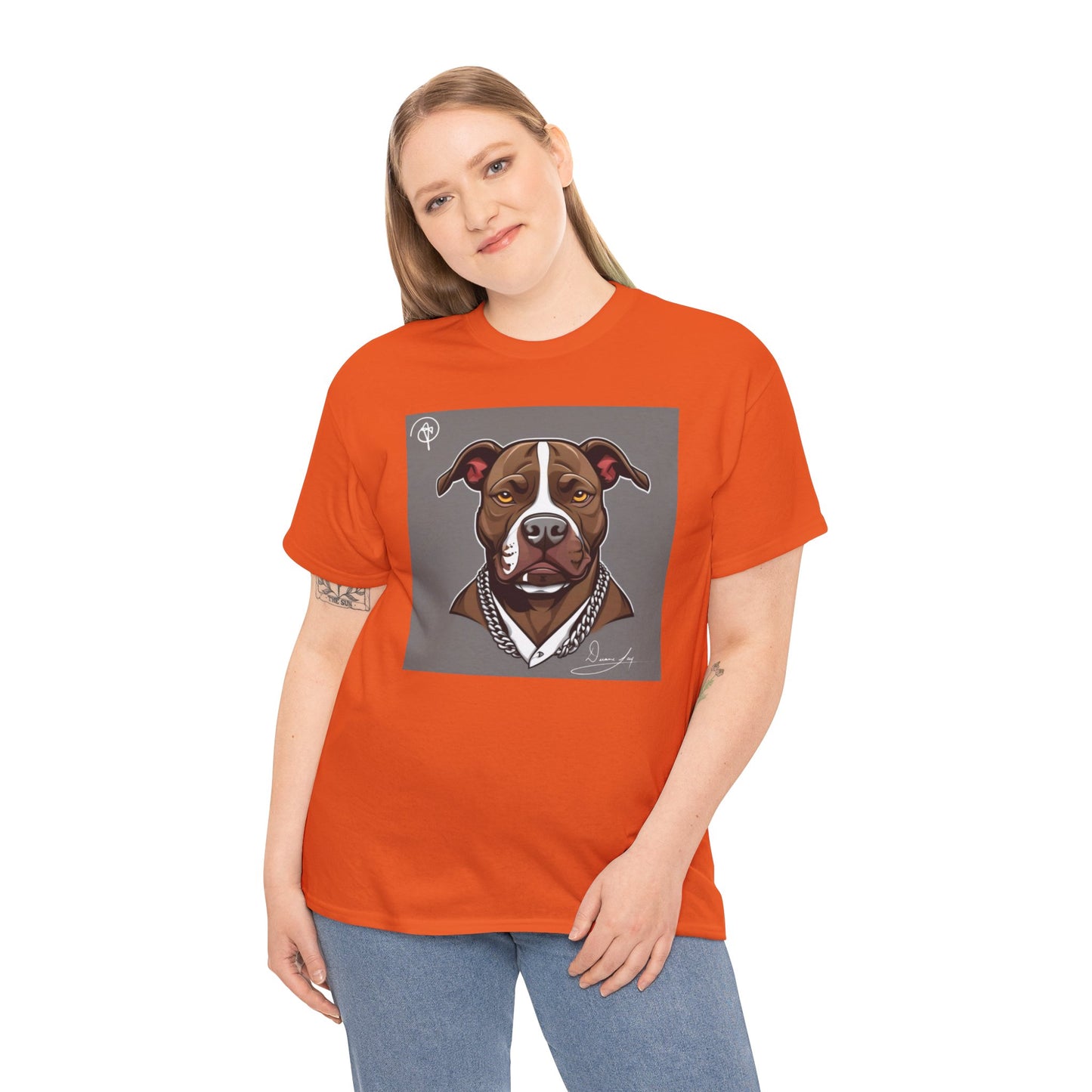 Unisex Pitbull Heavy Cotton Tee