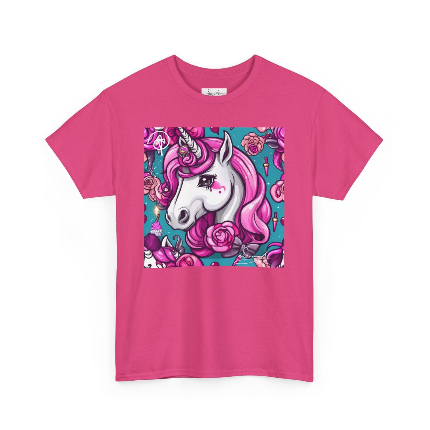 Adult Unisex Unicorn Heavy Cotton Tee