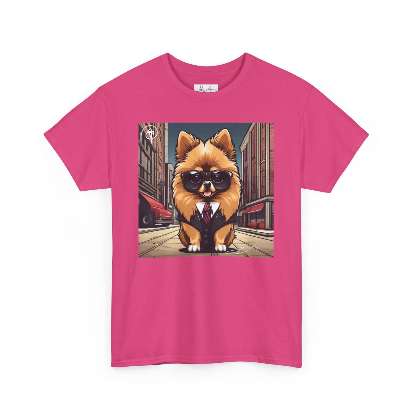 Adult Unisex Pomeranian Heavy Cotton Tee