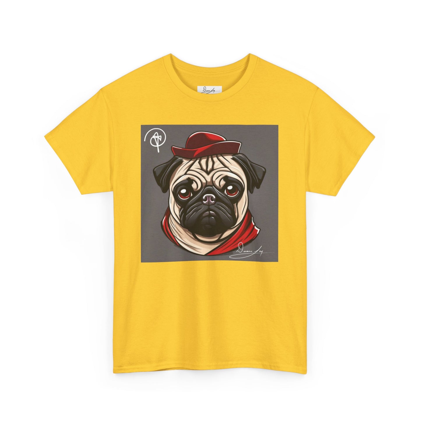 Unisex Pug Heavy Cotton Tee