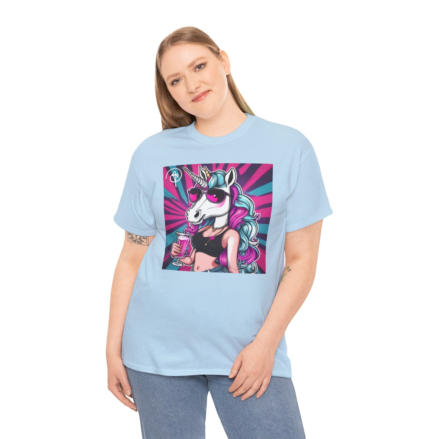 Unisex Unicorn Heavy Cotton Tee