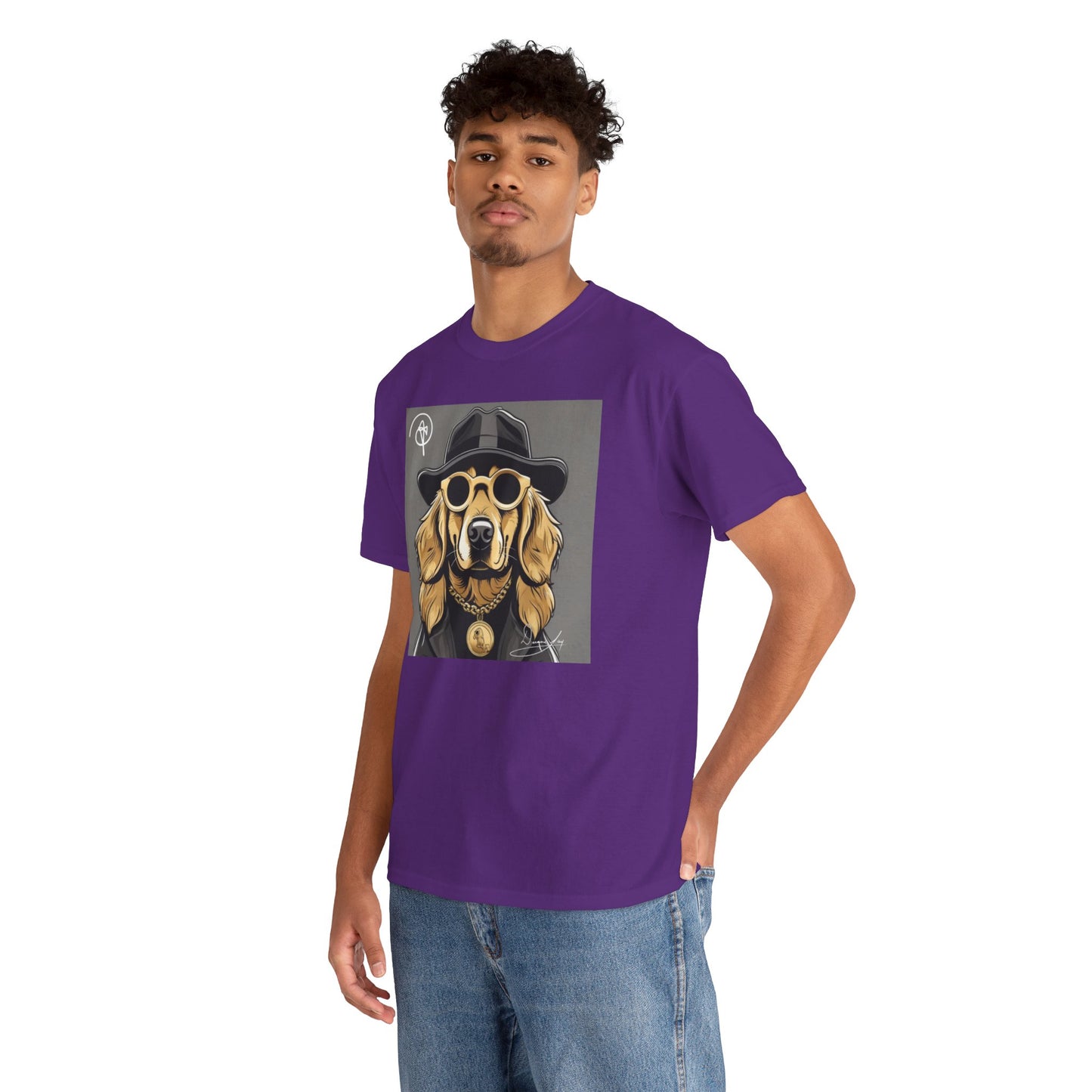 Unisex Golden Retriever Heavy Cotton Tee