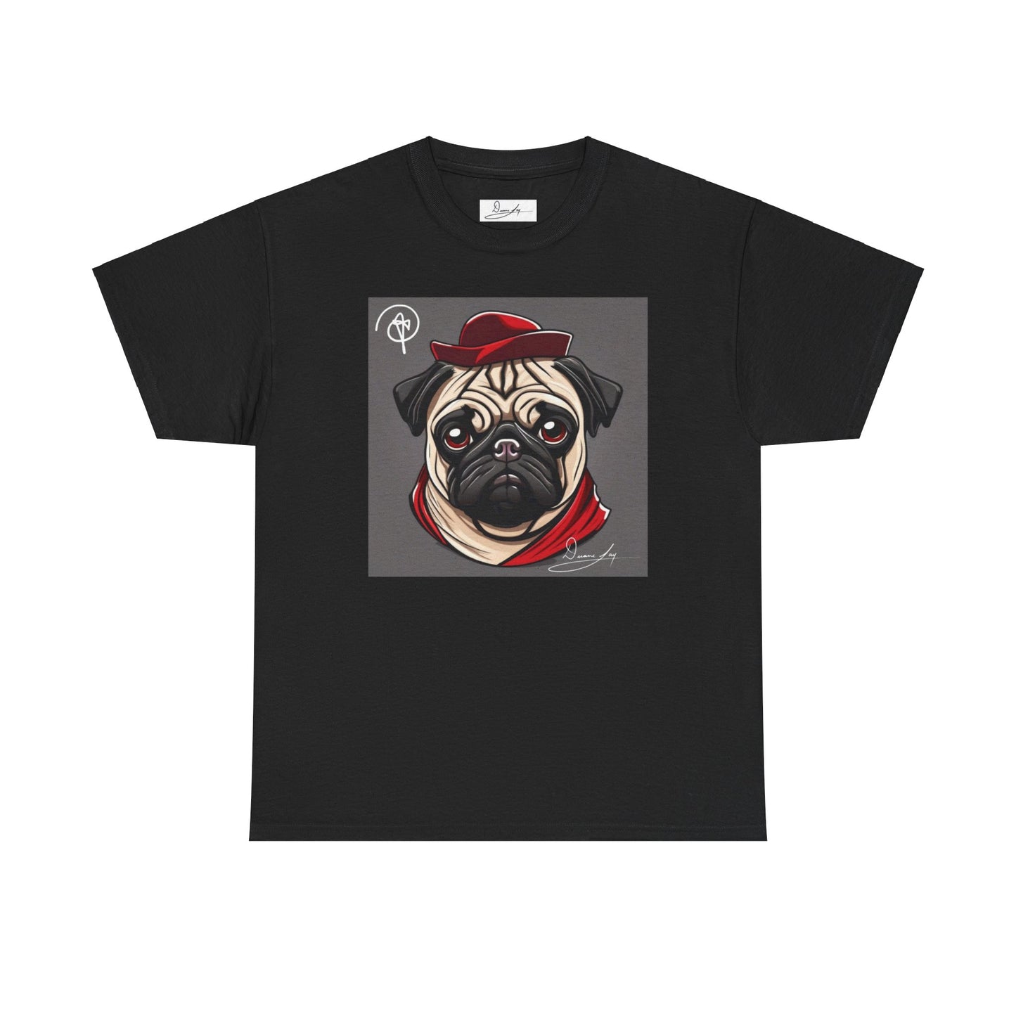 Unisex Pug Heavy Cotton Tee