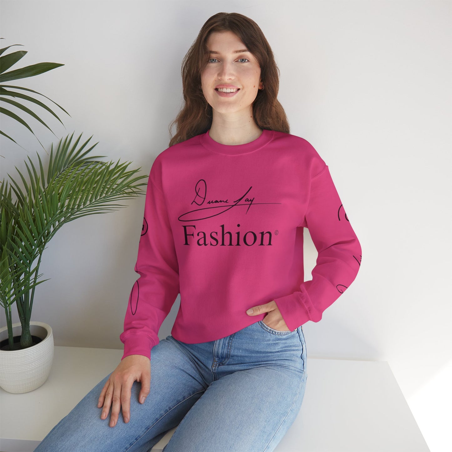 DuaneJay Fashion Unisex Crewneck Sweatshirt