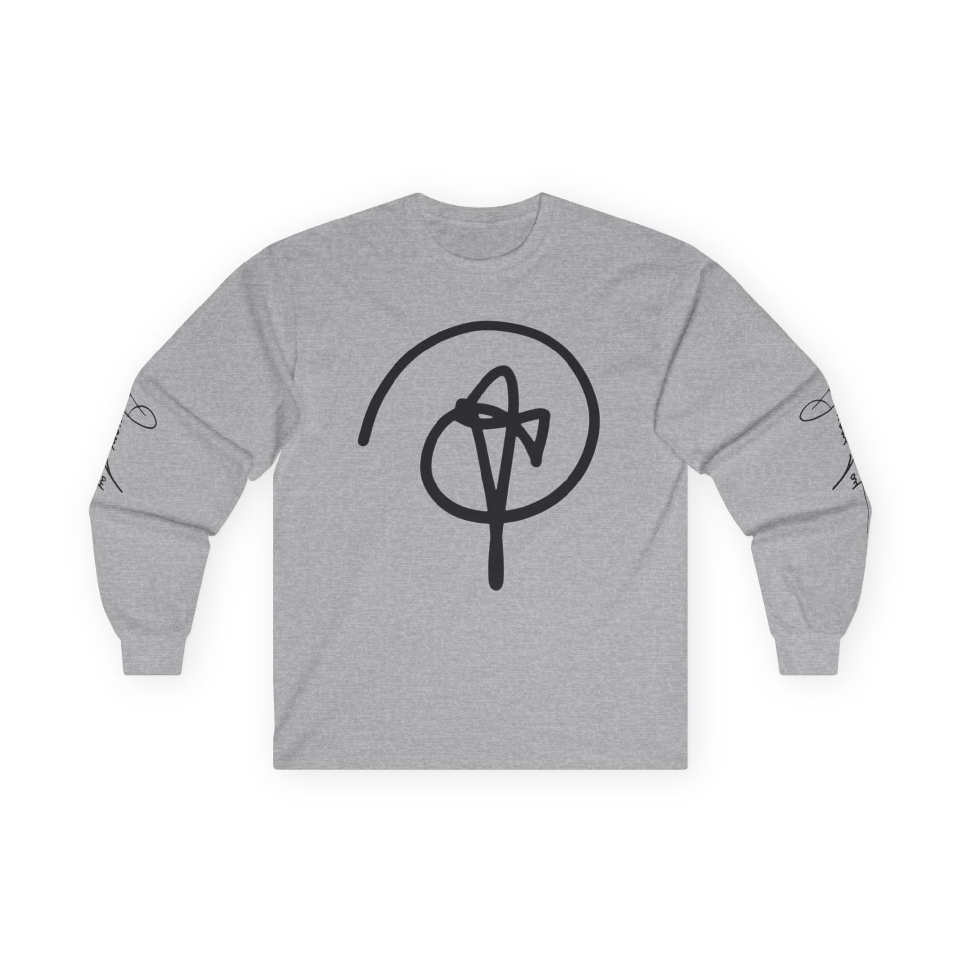 DuaneJay Signature Icon Long Sleeve Black Label — premium streetwear long sleeve featuring a bold black signature icon with an exclusive back design, crafted for comfort and style, the ultimate statement piece for those who live and breathe the DuaneJay Fashion lifestyle with confidence and distinction