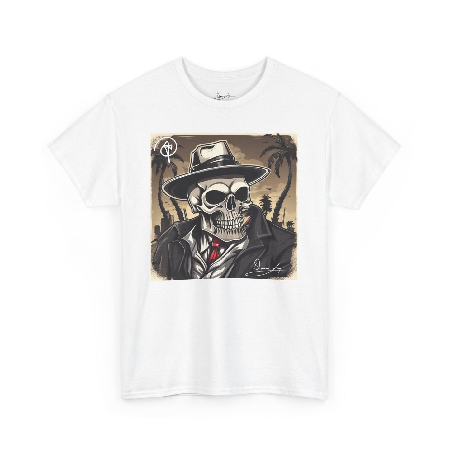 Unisex Boss Skeleton Heavy Cotton Tee