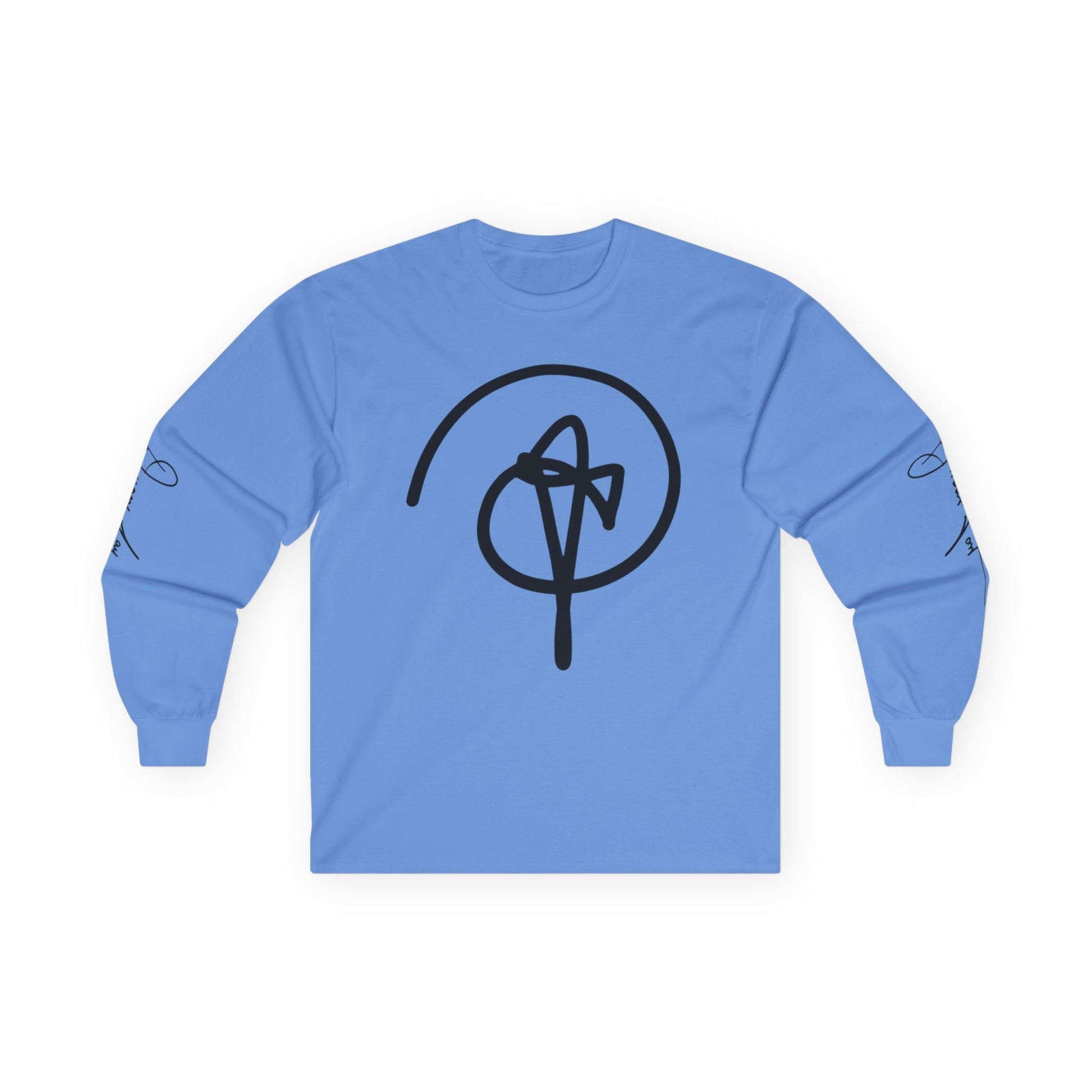 DuaneJay Signature Icon Long Sleeve Black Label — premium streetwear long sleeve featuring a bold black signature icon with an exclusive back design, crafted for comfort and style, the ultimate statement piece for those who live and breathe the DuaneJay Fashion lifestyle with confidence and distinction