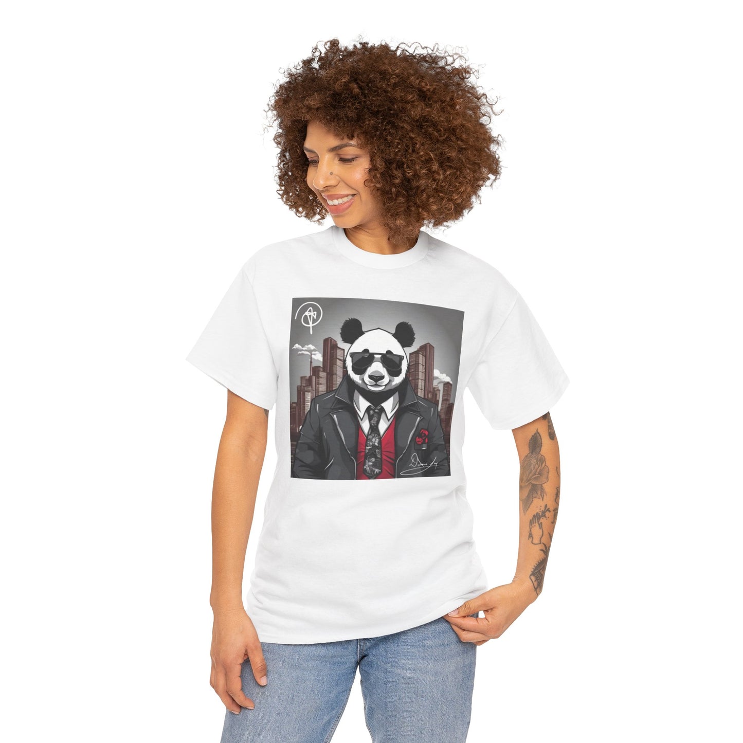 Unisex Boss Panda Heavy Cotton Tee